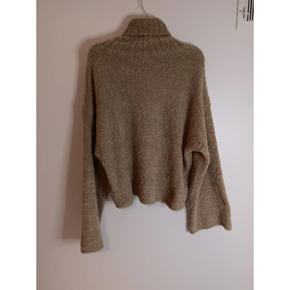 Urban Outfitters Pullover Turtleneck Sweater Green Sz Small Cozy Oversized